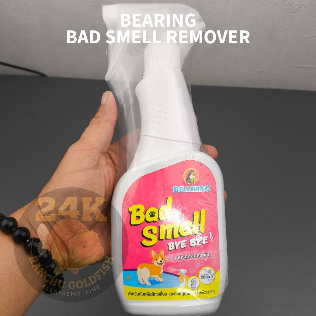 BEARING Bad Smell Remover Spray 600ml Pet Odor Eliminator Dog & Cat Deodorizer Urine Smell Remover Home & Pet Area Cleaner