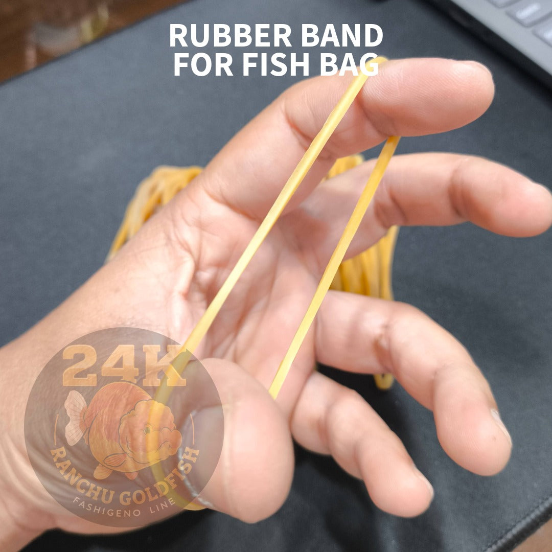 Rubber Bands for Fish Bagging Strong Elastic Bands Heavy Duty Aquarium Packing Supplies Set