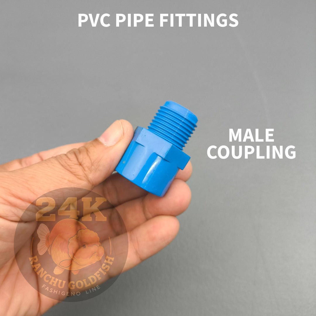 PVC Pipe Fittings Multi-Type Connectors for Aquarium & Plumbing Use