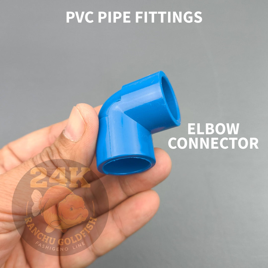 PVC Pipe Fittings Multi-Type Connectors for Aquarium & Plumbing Use