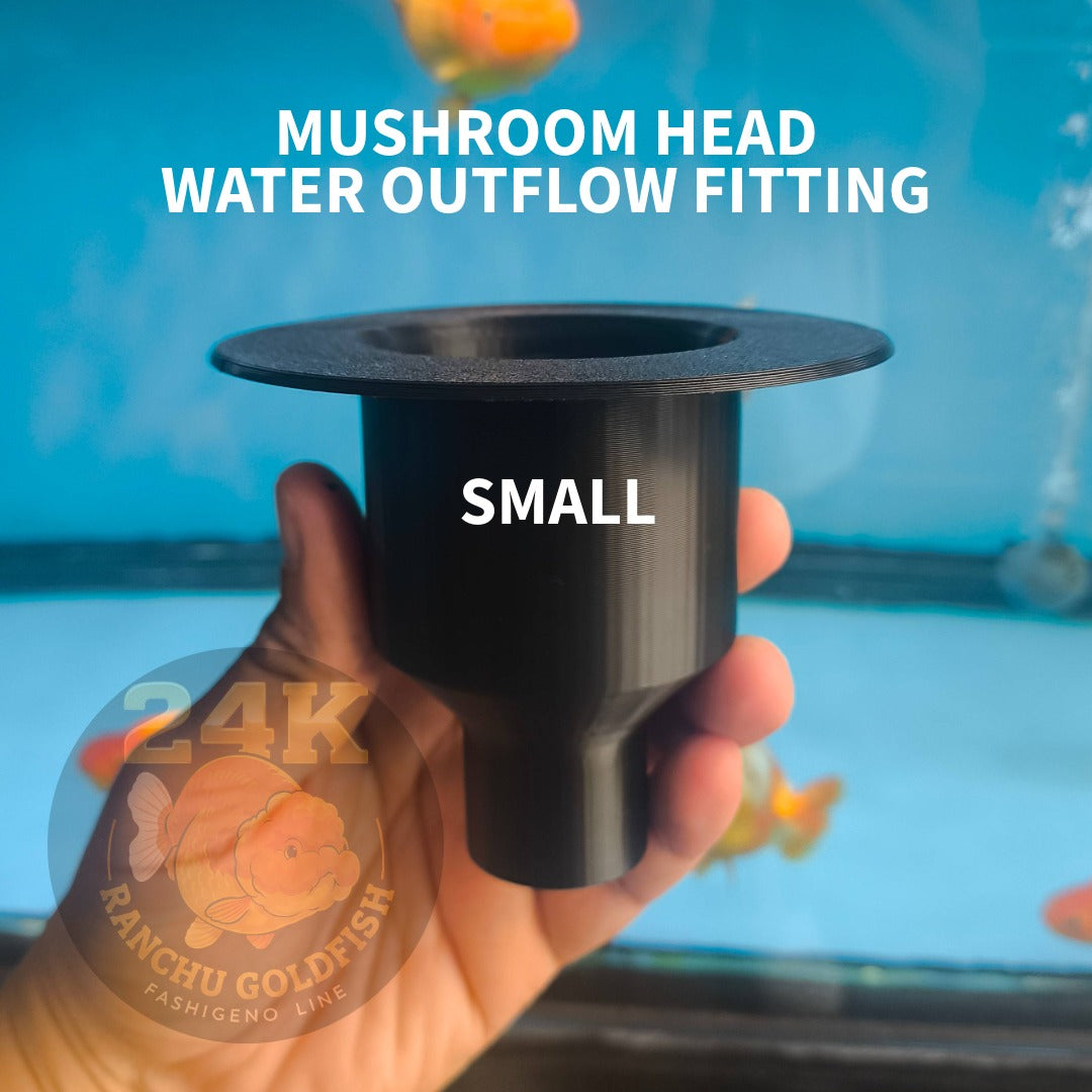 Mushroom Head Water Outflow Fitting Aquarium Return Outlet for Sump Filter System