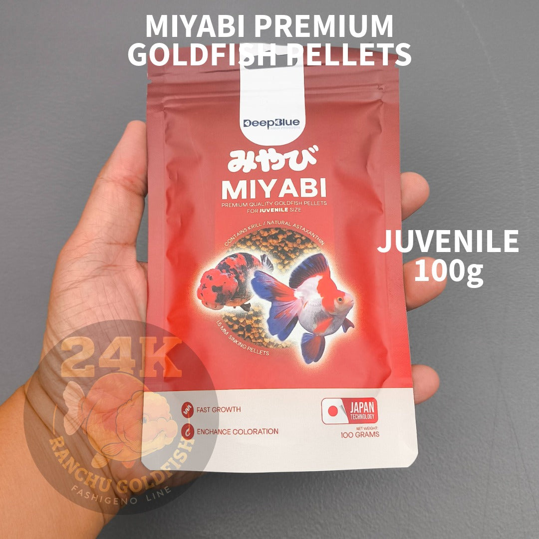 MIYABI Goldfish Pellets Premium Quality for Fast Growth and Enchance Coloration