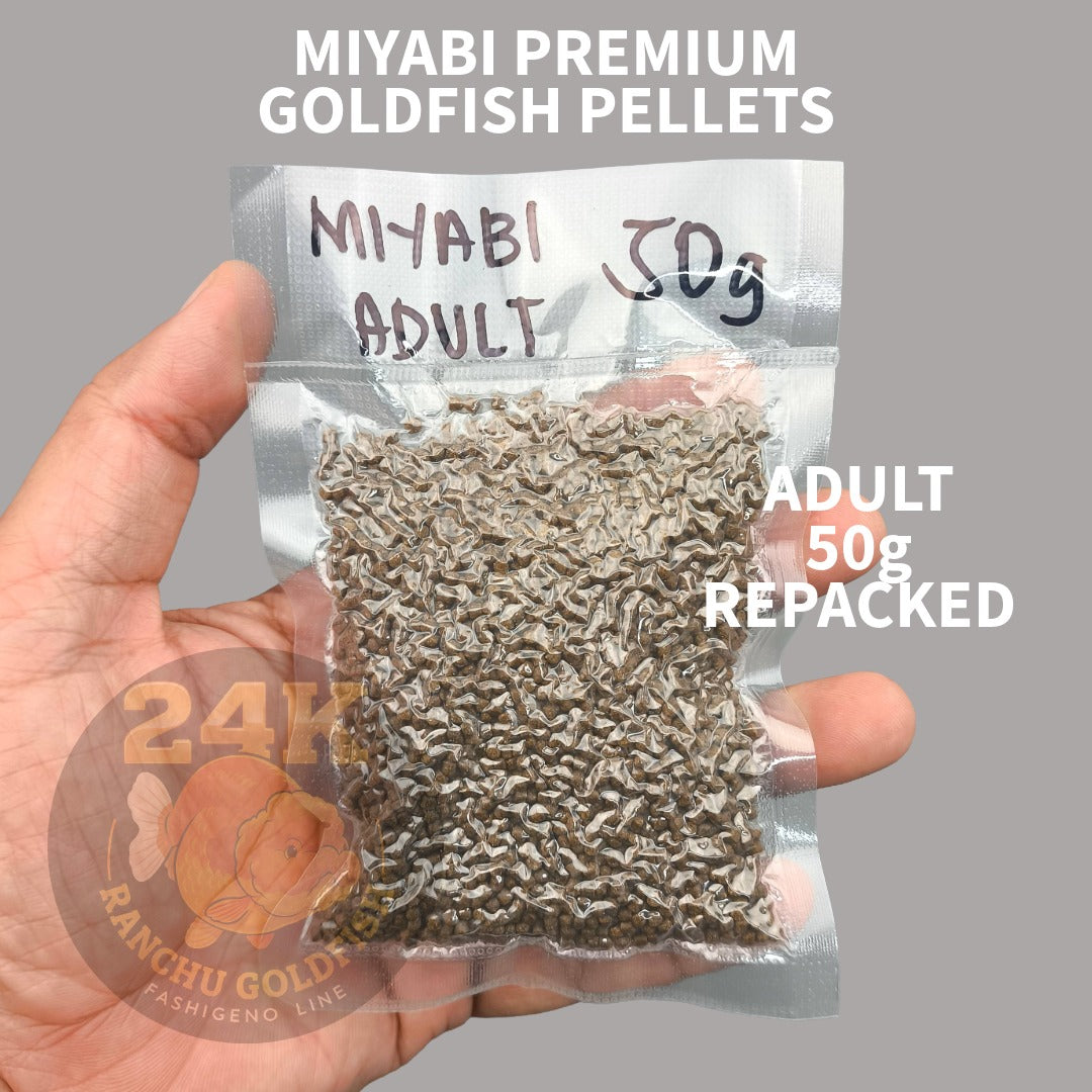 MIYABI Goldfish Pellets Premium Quality for Fast Growth and Enchance Coloration