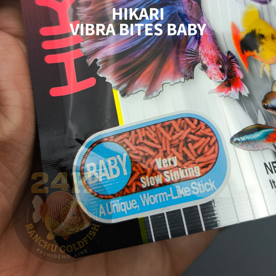 Hikari Tropical Vibra Bites Baby For Tropical Fish Who Prefer Live Foods Original Japan
