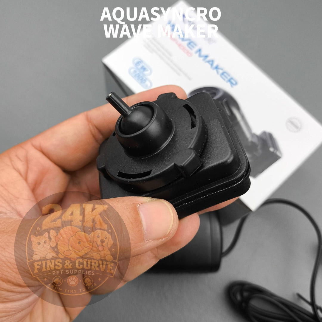 AQUASYNCRO Wave Maker HWM4000 Aquarium Water Circulation Pump Magnetic Mount 1000L/H 6W