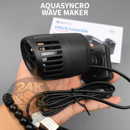 AQUASYNCRO Wave Maker HWM4000 Aquarium Water Circulation Pump Magnetic Mount 1000L/H 6W