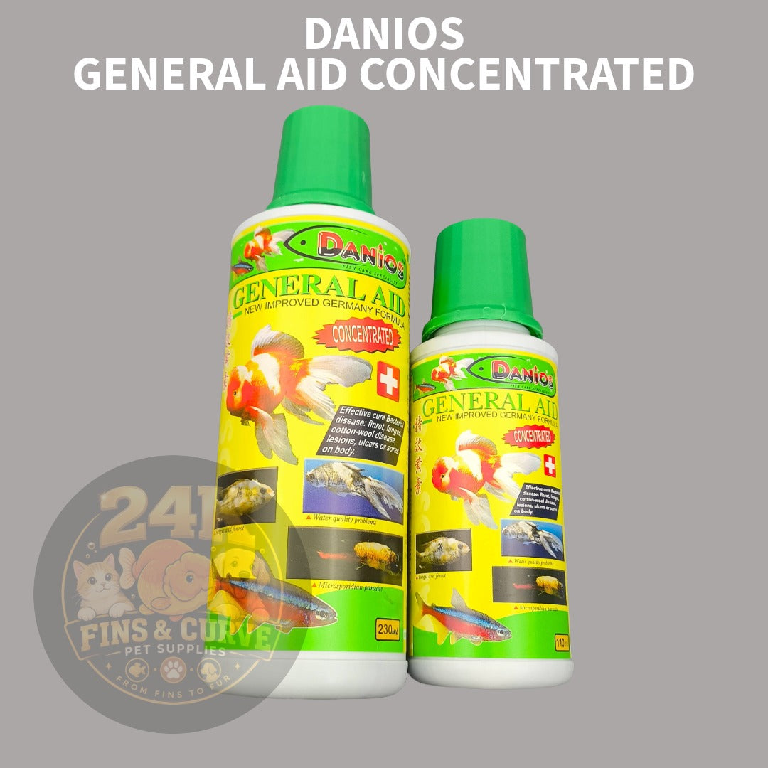 DANIOS General Aid Aquarium Water Care Solution for Ornamental Fish 110ml 230ml