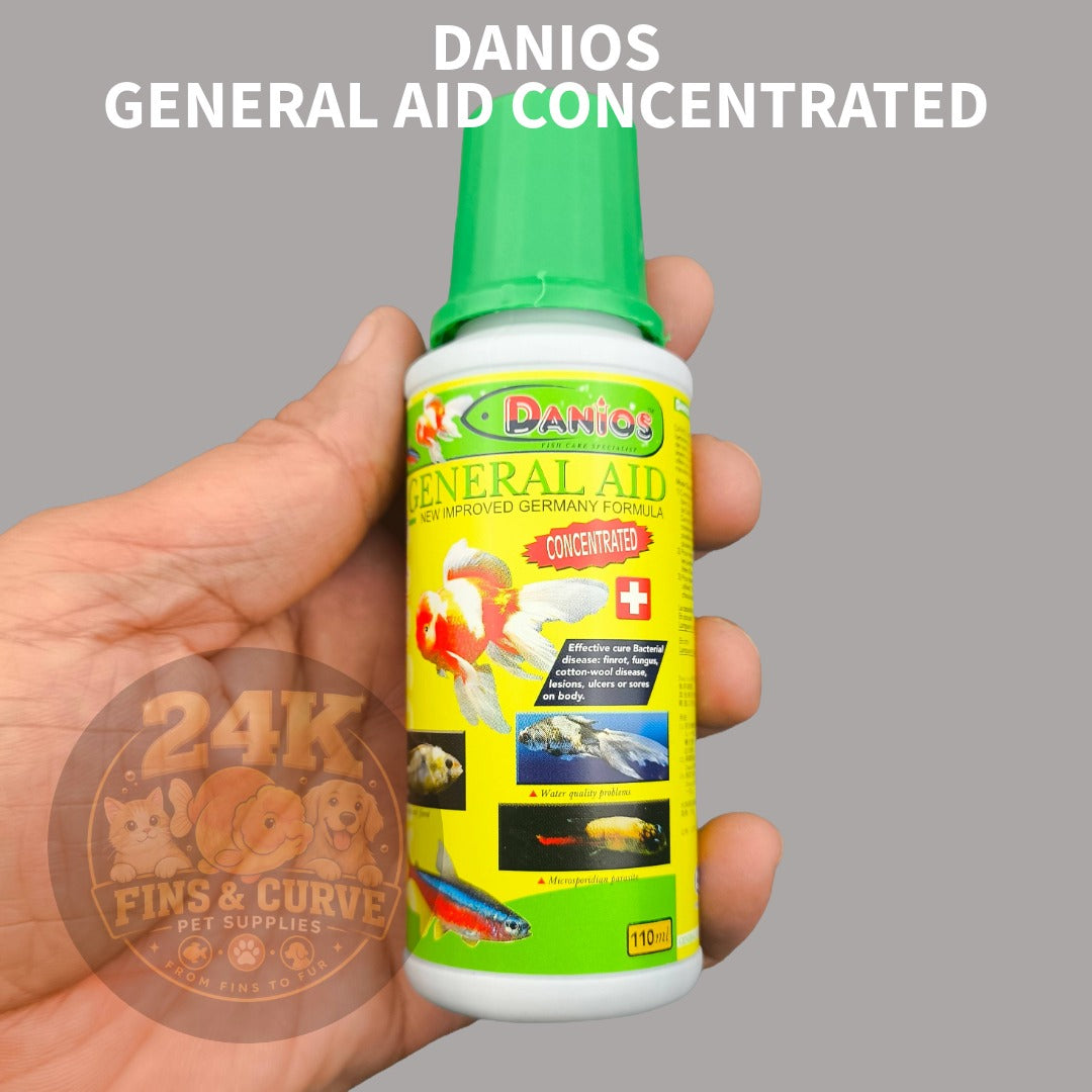 DANIOS General Aid Aquarium Water Care Solution for Ornamental Fish 110ml 230ml