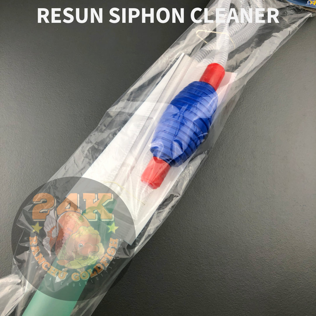 Resun Siphon Cleaner SC-210L Vacuum Pump with Gravel Cleaner for Aquarium and Pond Heavy Duty