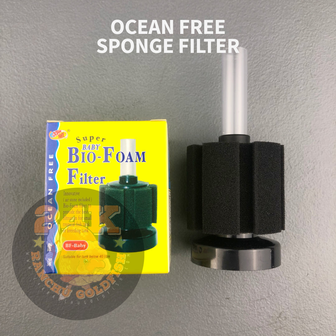 Ocean Free Sponge Filter Bio Foam Filtration for Aquarium and Fish Ponds