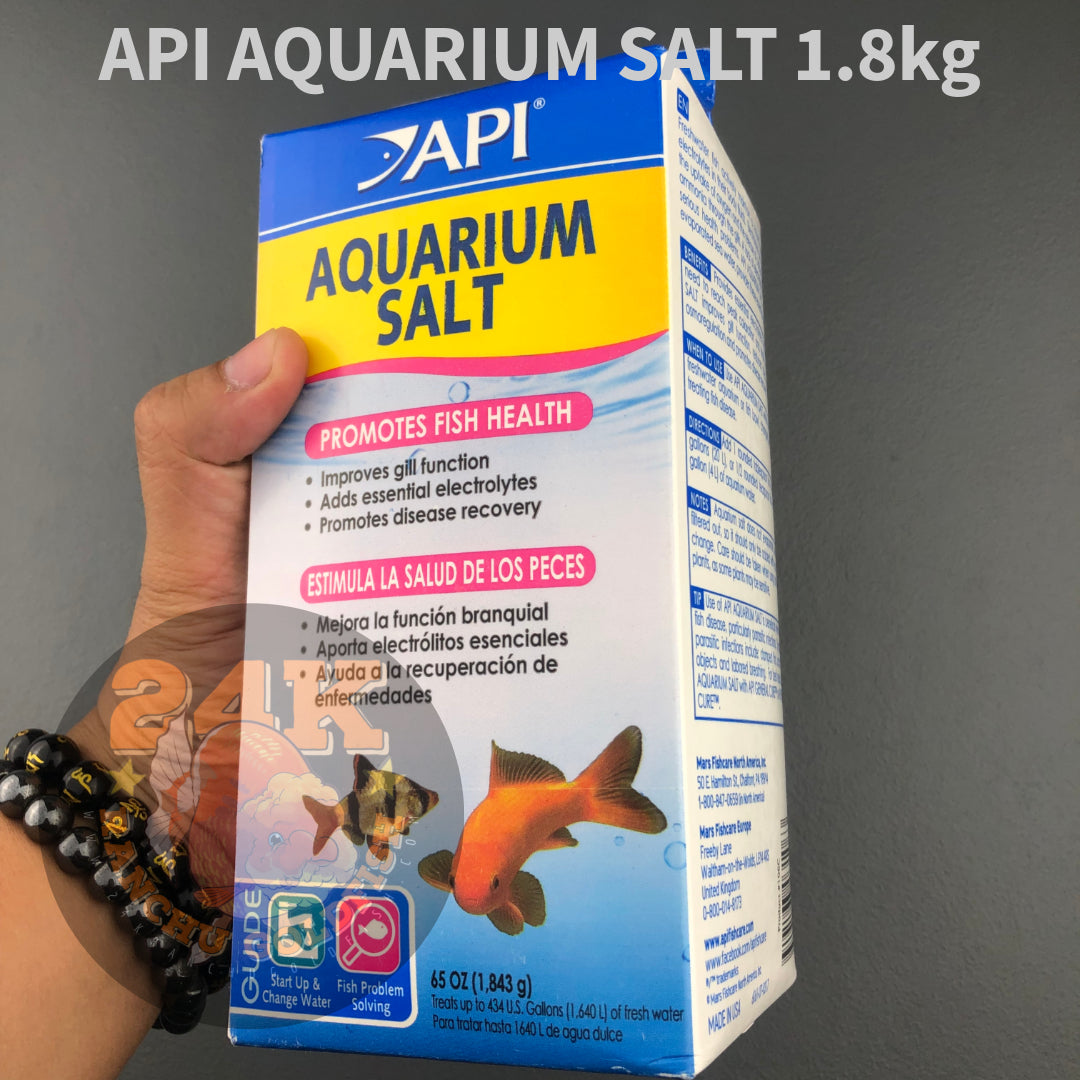 API Aquarium Salt for Freshwater Aquarium tanks and Ponds 1.8kg Sealed Original