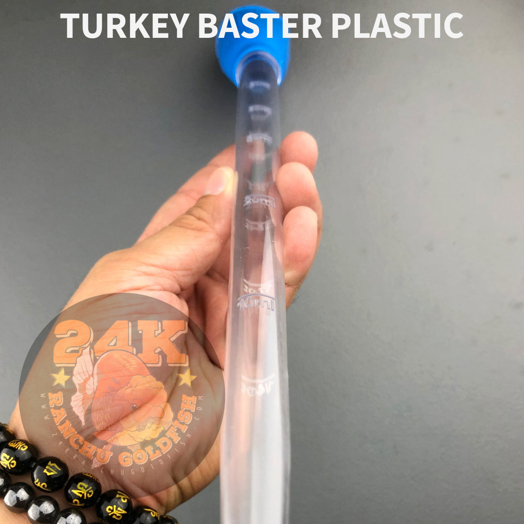 Turkey Baster Pipette Multifunction Feeder and Waste Cleaning Tool for Aquarium and Fish Pond 18cm Long