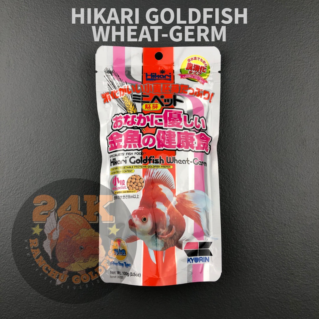 Hikari Goldfish Wheat-Germ Floating Pellets High Fiber Content Original Japan (50g, 100g)