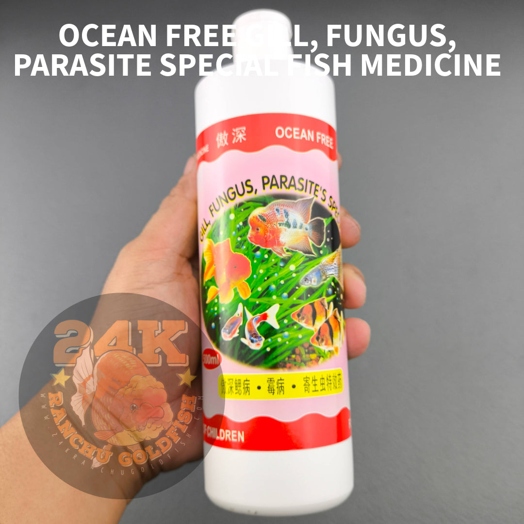 Ocean Free Gill Fungus Parasites Special Aquarium Fish Medication Original 240ml/500ml/1L