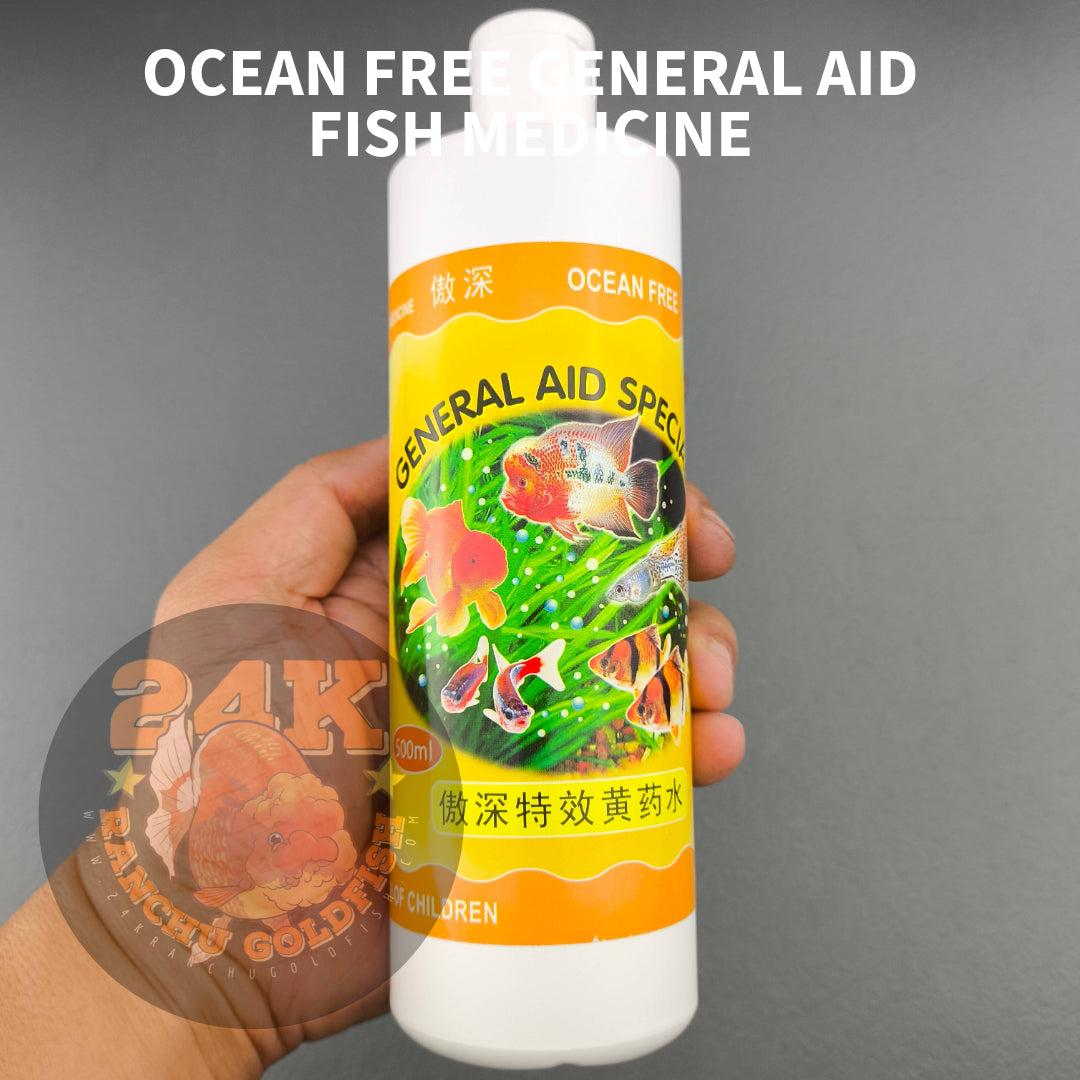 Ocean Free General Aid Aquarium Fish Medication Original 240ml/500ml/1L