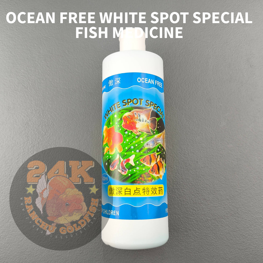 Ocean Free White Spot Special Aquarium Fish Medication Original 240ml/500ml/1L