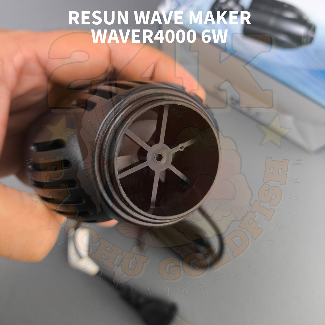Resun Wave Maker with Rotating Submersible Power Head and Strong Suction Base for Aquarium Fish Tanks
