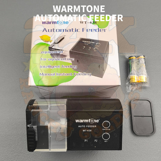 Warmtone Automatic Feeder WT-638 for Aquatic Pets, Aquariums, Ponds, Etc.
