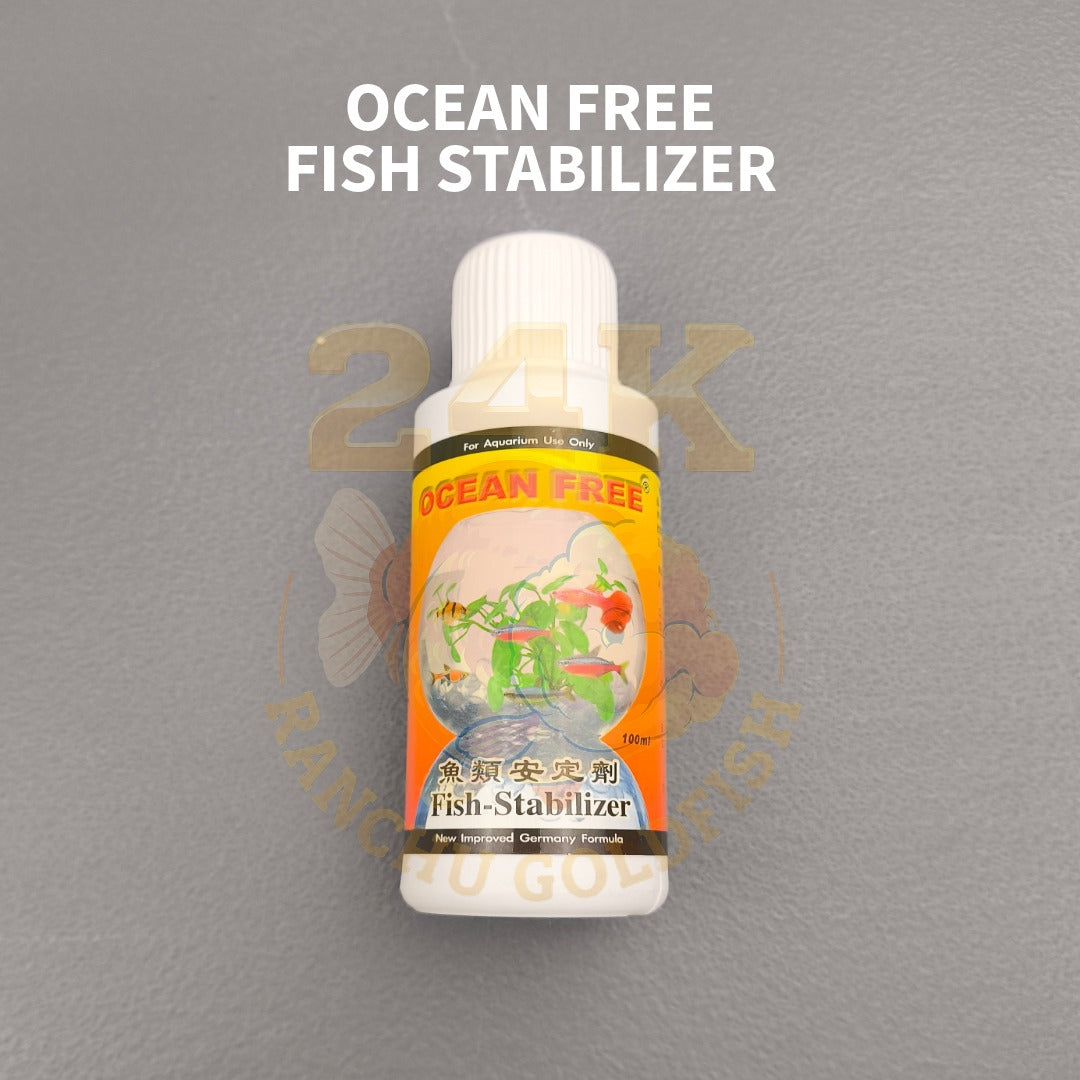 Ocean Free Fish Stabilizer Safe Fish Sedative for Transport/Surgery/Handling/Stress Control 100ml