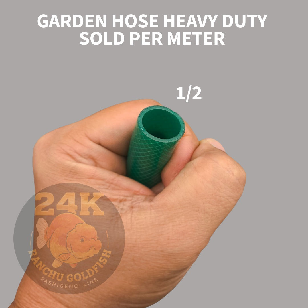 Heavy Duty Garden Hose Durable Water Hose 1/2 & 3/4 Sizes Sold Per Meter