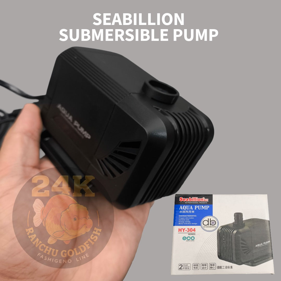 Seabillion Submersible Pump(8W, 10W, 13W, 16W, 20W), Ultra Quiet High Lift for Fish Tank and Pond