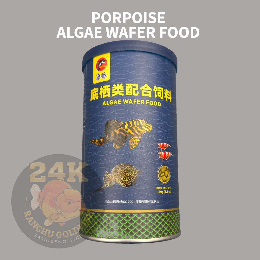 Porpoise Algae Wafer Food for Pleco Corydoras Shrimp Bottom Feeder Fish