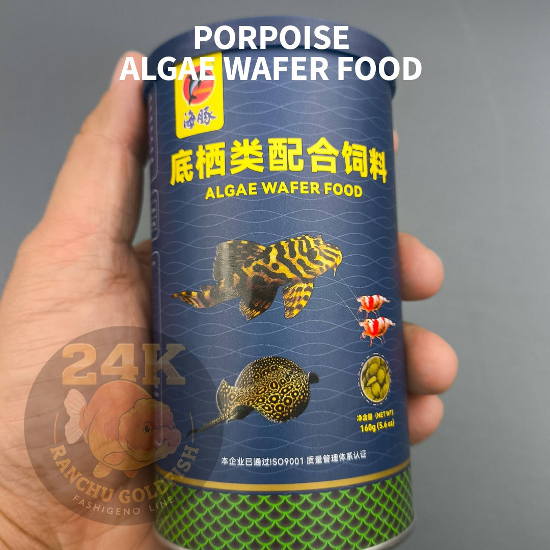 Porpoise Algae Wafer Food for Pleco Corydoras Shrimp Bottom Feeder Fish