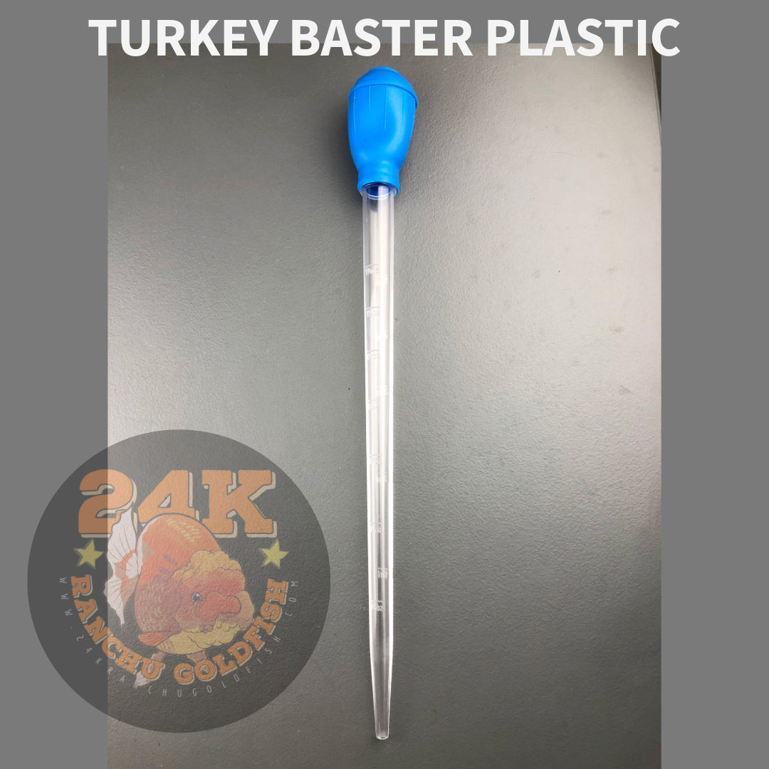 Turkey Baster Pipette Multifunction Feeder and Waste Cleaning Tool for Aquarium and Fish Pond 18cm Long