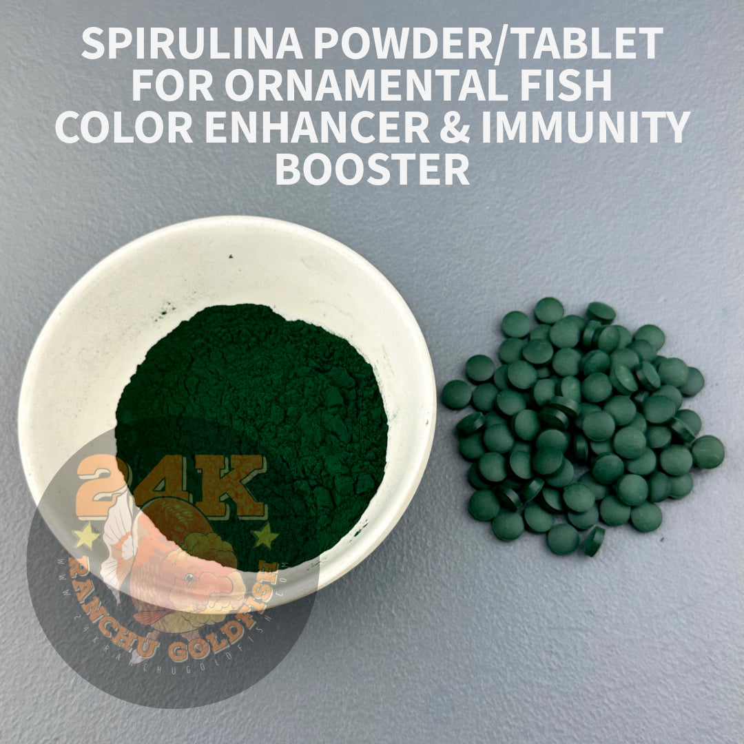 Spirulina Tablets and Powder High Quality Supplement Immunity and Color Enhancer for Fish Food