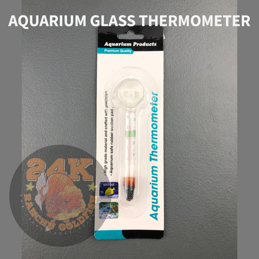 Thermometer Submersible Glass Portable Aquarium Thermometer for Fish Tanks and Pond High Quality