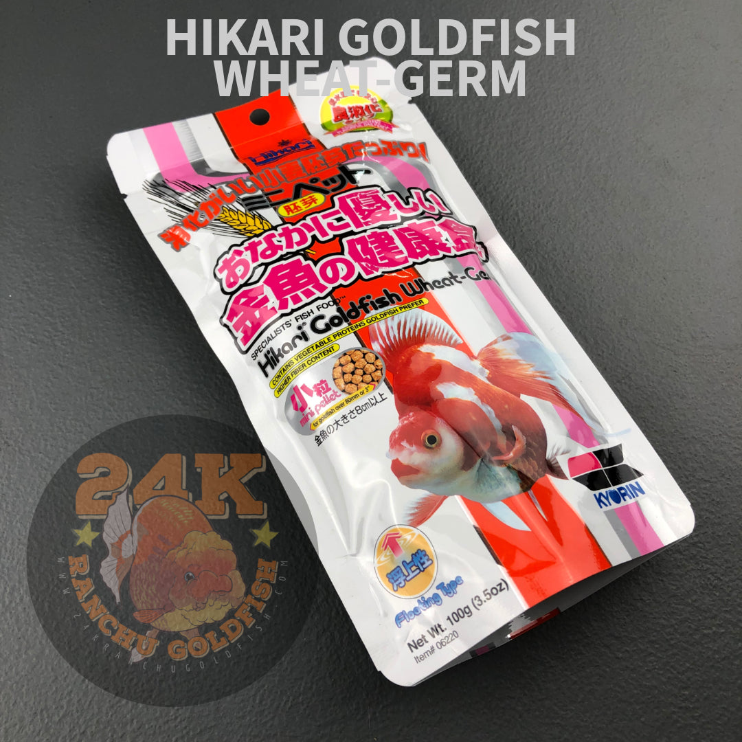 Hikari Goldfish Wheat-Germ Floating Pellets High Fiber Content Original Japan (50g, 100g)