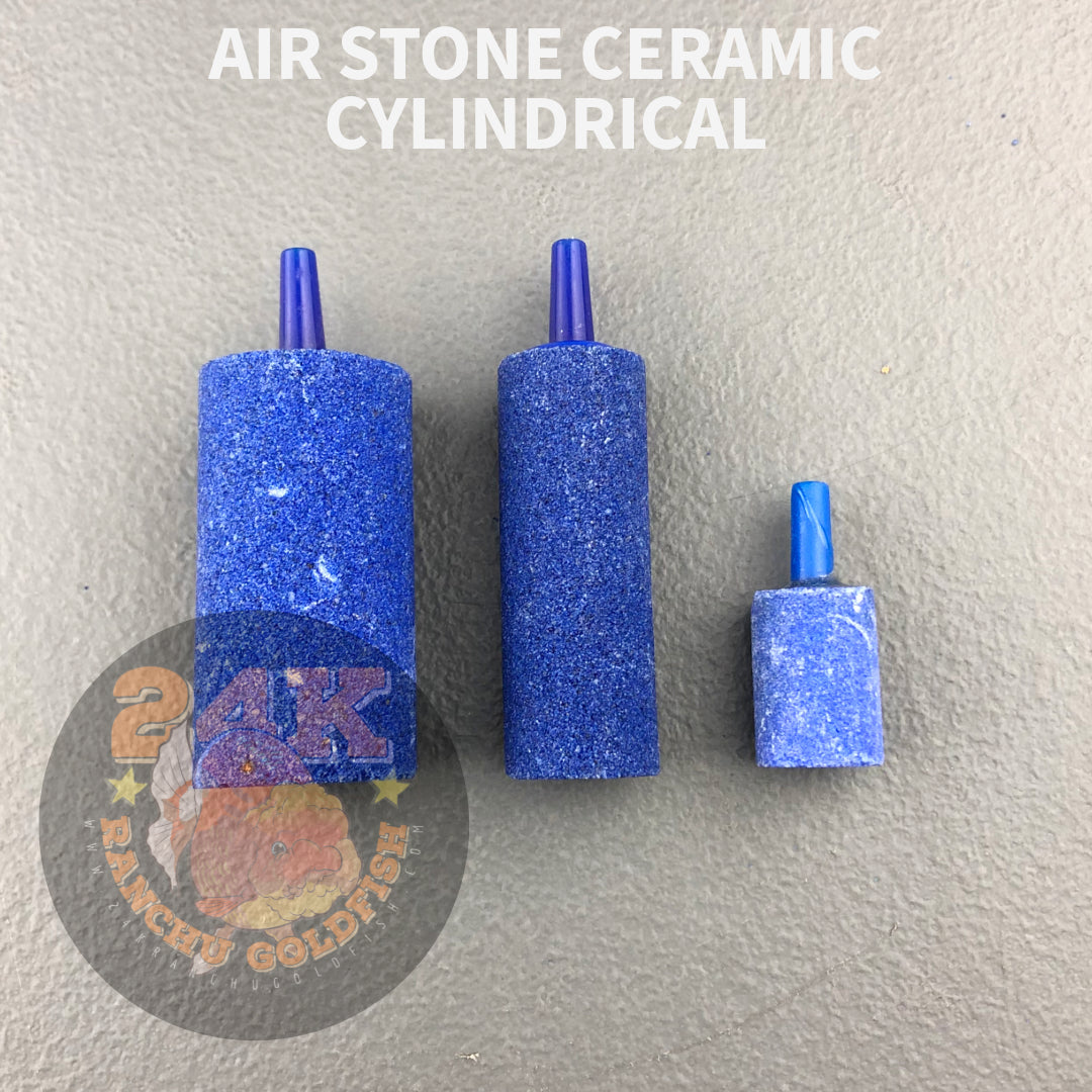 Air Stone Ceramic Cylindrical for Aquarium and Ponds Heavy Duty