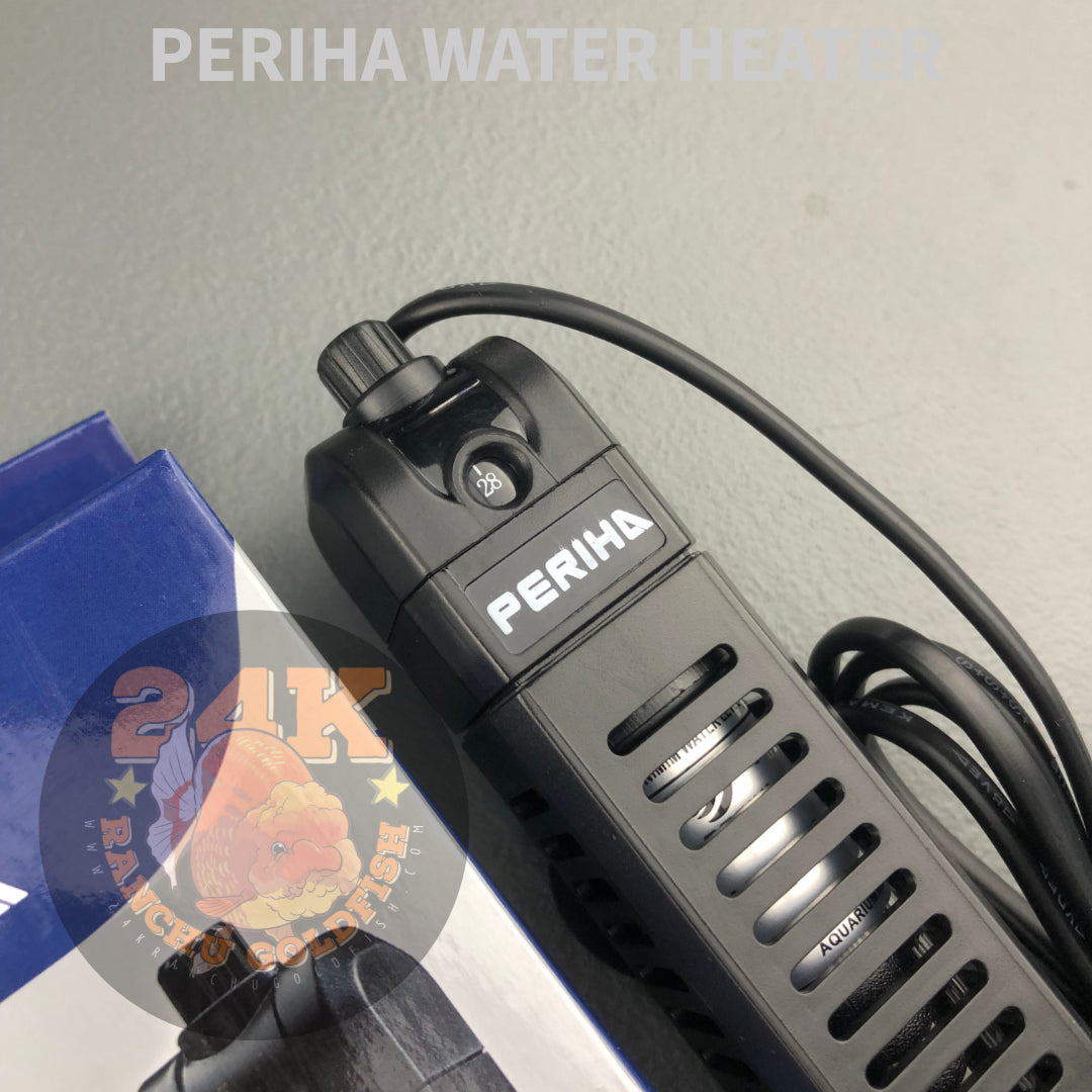 Periha Variable Aquarium Heater (20-34 degC) with Plastic Guard 50-100 Watts Original Heavy Duty