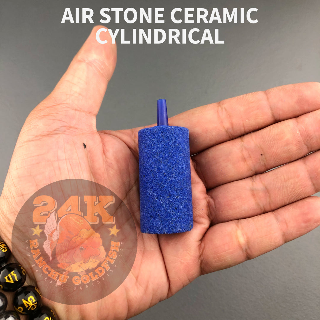 Air Stone Ceramic Cylindrical for Aquarium and Ponds Heavy Duty