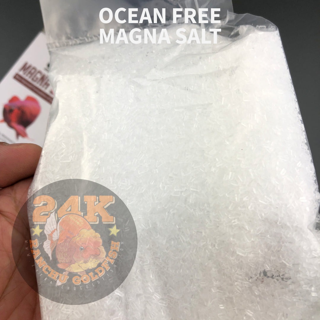 Ocean Free Magna Salt (Improved Epsom Salt) for Aquatic Pets and Marine Animals 600g Sealed Original