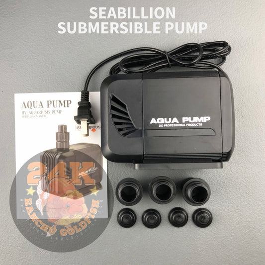 Seabillion Submersible Pump(8W, 10W, 13W, 16W, 20W), Ultra Quiet High Lift for Fish Tank and Pond