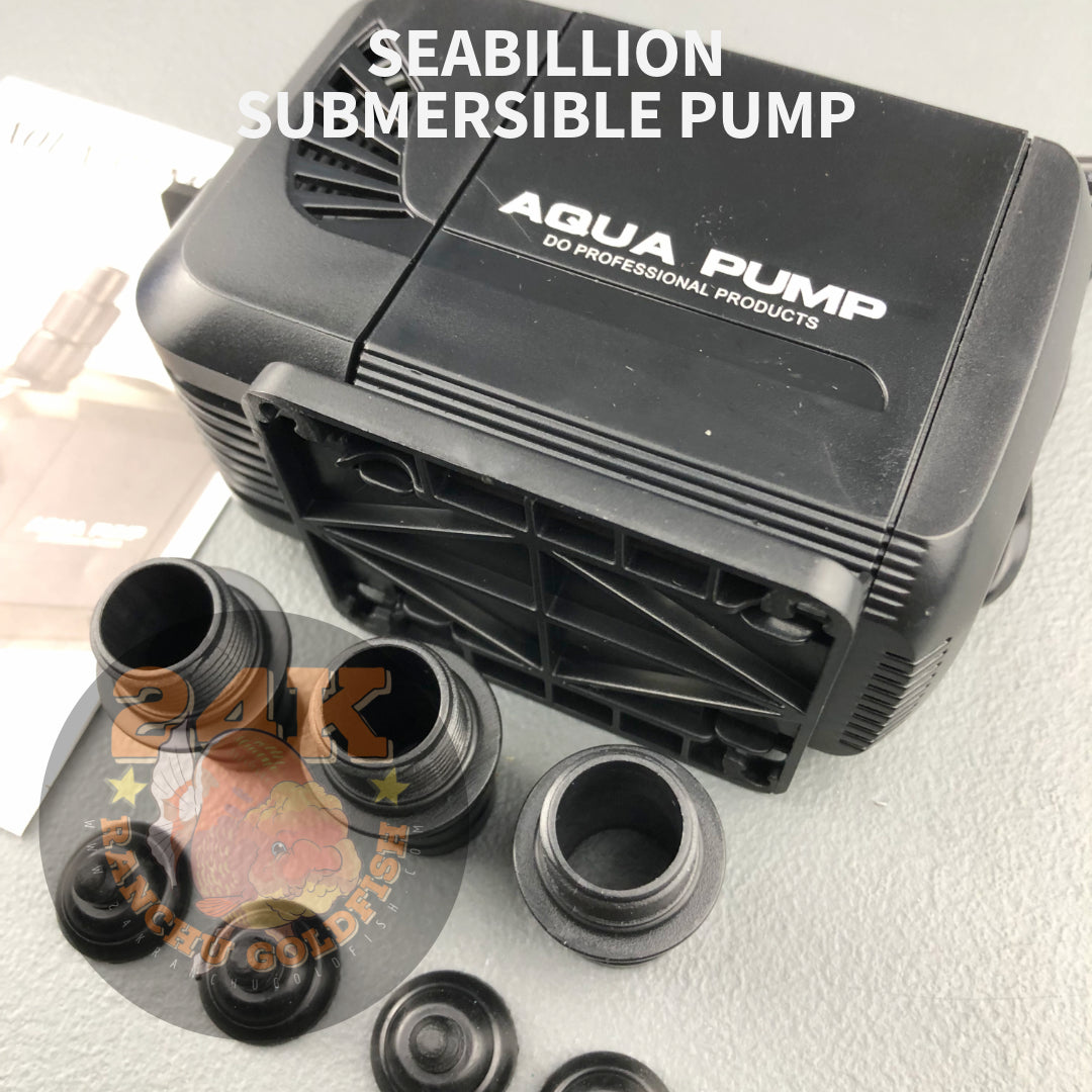 Seabillion Submersible Pump(8W, 10W, 13W, 16W, 20W), Ultra Quiet High Lift for Fish Tank and Pond