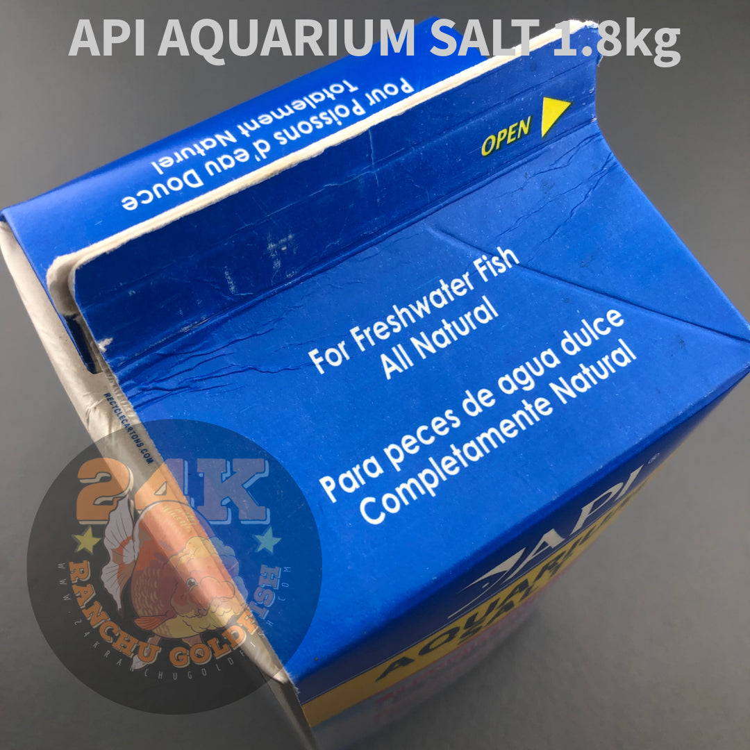 API Aquarium Salt for Freshwater Aquarium tanks and Ponds 1.8kg Sealed Original