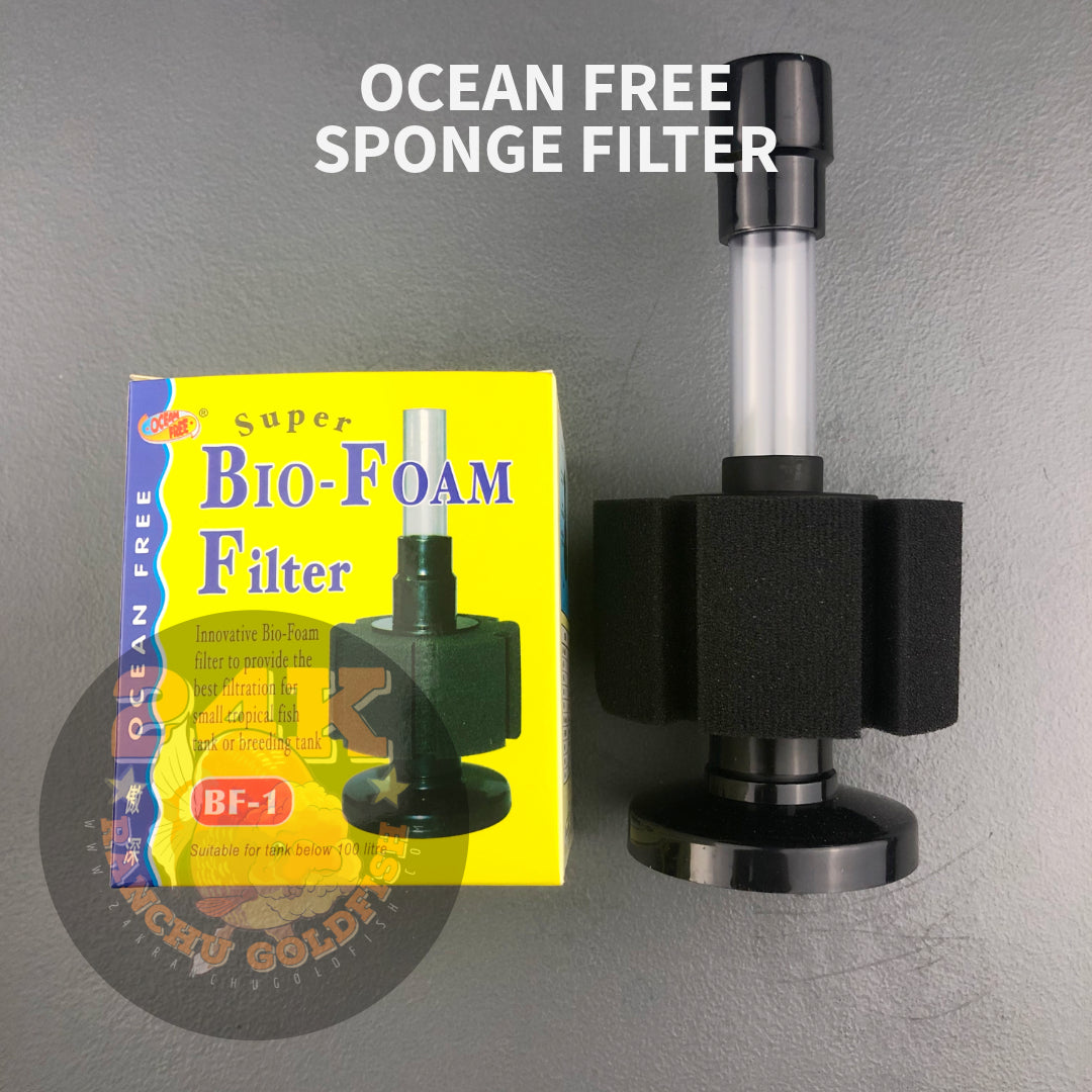 Ocean Free Sponge Filter Bio Foam Filtration for Aquarium and Fish Ponds