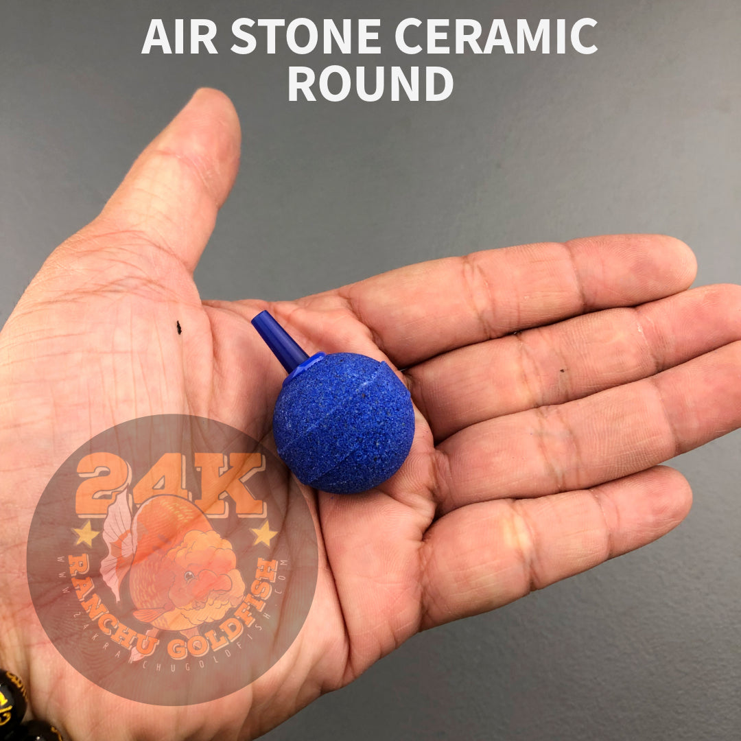 Air Stone Ceramic Round for Aquarium and Ponds Heavy Duty