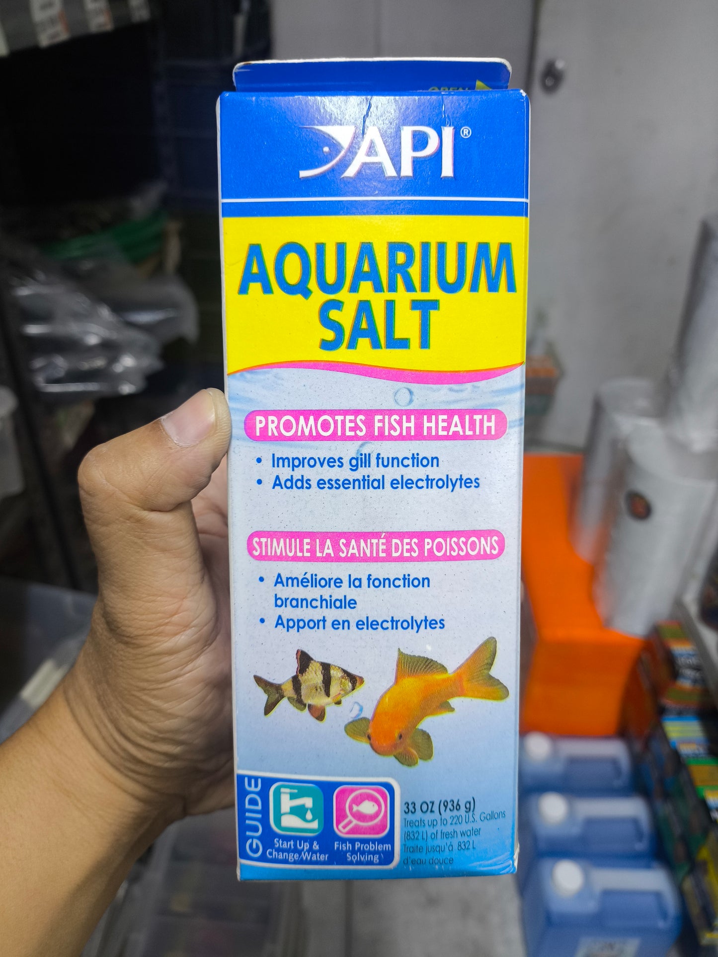 API Aquarium Salt for Freshwater Aquarium tanks and Ponds Sealed Original