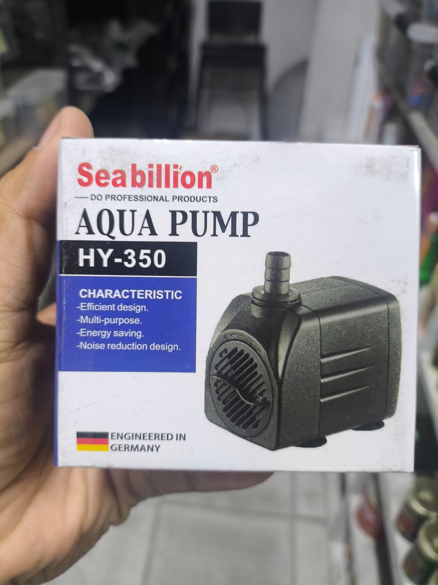 Seabillion Submersible Pump(8W, 10W, 13W, 16W, 20W), Ultra Quiet High Lift for Fish Tank and Pond